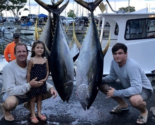 Ahi sportfishing in Hawaii. We offer the best oahu fishing charters available.