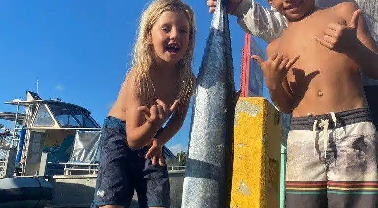 Oahu family friendly wahoo charter near Haleiwa harbor.