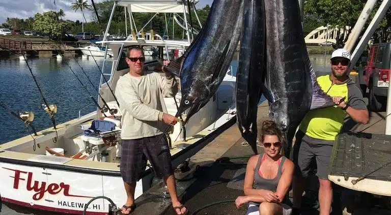 Photo-Blue- Marlin-charter in Oahu, Hawaii.
